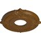 Ekena Millwork Attica Ceiling Medallion (Fits Canopies up to 3 1/2"), 12 3/4"OD x 4"ID x 1/2"P, Smokey Topaz CM12ATSTF - alternate 2